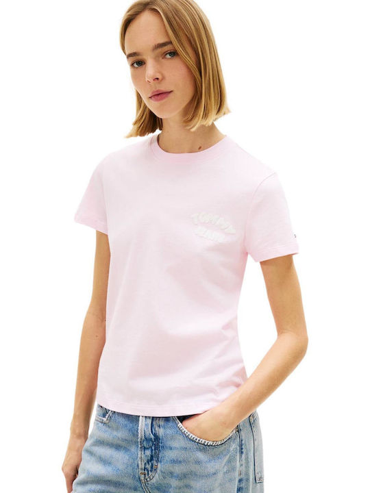 Tommy Hilfiger T-Shirt Розова Tommy Hilfiger T-Shirt Розова