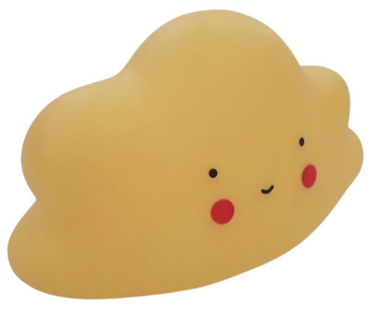 Beboulino Led Kids Decorative Lamp Yellow 15x9x9cm