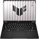 Asus TUF A14 FA401UH-RG018 14" QHD+ 165Hz (Ryzen 7-260/16GB/512GB SSD/GeForce RTX 5050/No OS) (International English Keyboard)