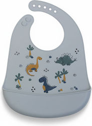 Gamberritos Kids Wasserdicht Lätzchen Silikon mit Taste & Tasche Grey für 4 m+ Gamberritos Kids Wasserdicht Lätzchen Silikon mit Taste & Tasche Grey für 4 m+