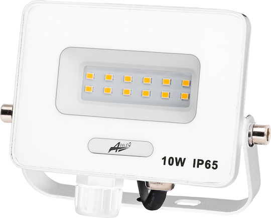 Adeleq Wasserdichter LED Flutlichter 10W Natürliches Weiß 4000K mit Bewegungssensor IP65
