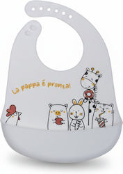 Gamberritos Kids Wasserdicht Lätzchen Silikon mit Taste & Tasche White für 4 m+ Gamberritos Kids Wasserdicht Lätzchen Silikon mit Taste & Tasche White für 4 m+
