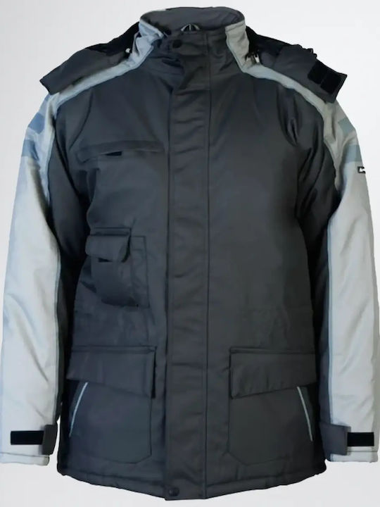 Delta Plus Nordland Arbeitsjacke Kälte Gray