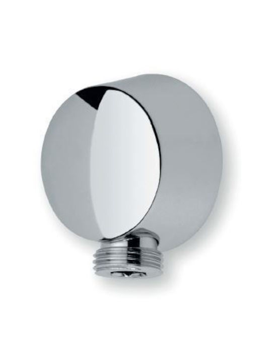Piccadilly Built-in Mixer & Supply Set for Shower Silver