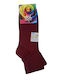Dal 200 Women's Solid Color Socks Grena