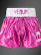 Muay Thai Shorts Venum Contender Xt Muay Thai Shorts Candy Pink White