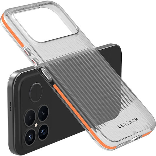 Orange Back Cover Πλαστικό Διάφανο (Poco F8 Ultra)