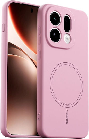 Abeel Back Cover Σιλικόνης Ροζ (Oppo Find X9 5G)