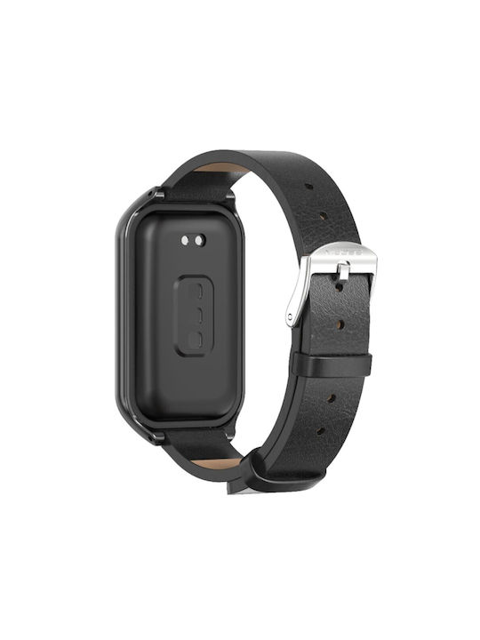Xiaomi Smart Band 8 Active Mijobs Strap Synthetic Leather Black