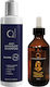 Qure Qure Anti Dandruff Scalp Treatment Hair Care Set with Shampoo and Lotion 2 Pieces