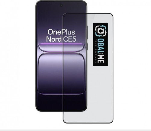 Γυαλί Προστασίας Obal:me 5d Glass Screen Protector Oneplus Nord Ce5 Black