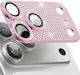 Orso Full Cover 9h Camera Protector Diamonds Rose Gold Iphone 17 Pro Max