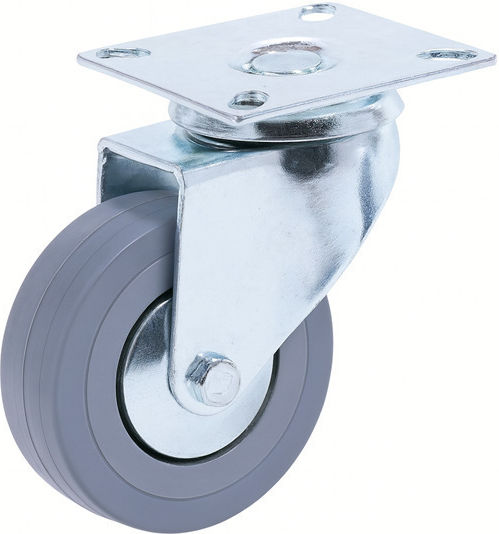 Finetto Furniture Wheel made of Metal Gray