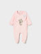 Mayoral Baby Bodysuit Set with Accessories Pink 2pcs