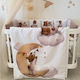 IngVart Baby Bedding Set For Crib White 7 Pieces SETARKPITZ-60