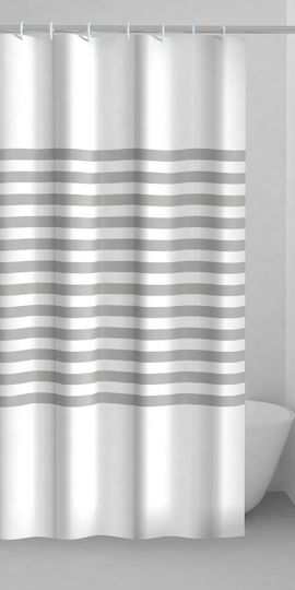Gedy Duschvorhang 240x200cm Grau TTE13212430