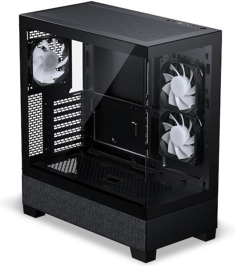 Phanteks XT Gaming Midi-Turm Computergehäuse mit Seitenfenster Schwarz