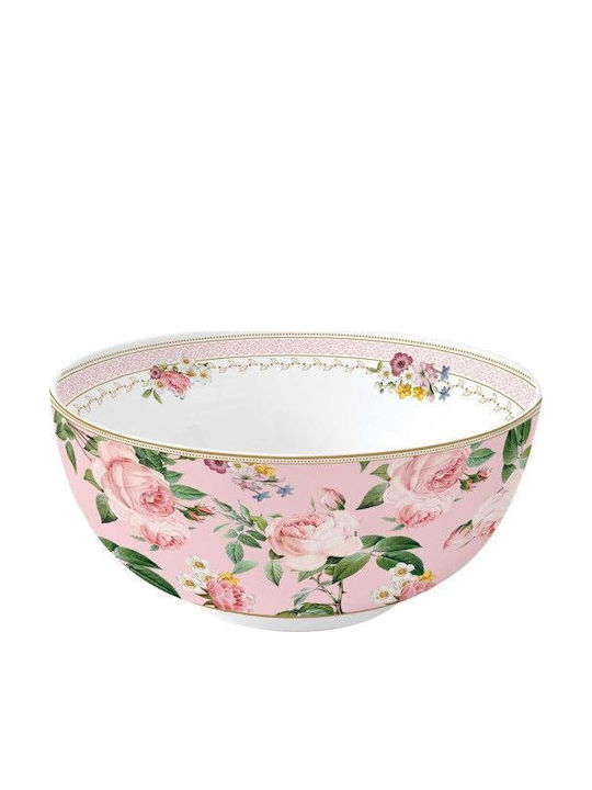 Marva Porcelain Salad Bowl Multicolour