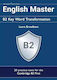 English Master B2 Key Word Transformation