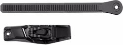Rollerblade 45°buckle Apex 1pr Ανταλλακτικό Κούμπωμα Μαύρο