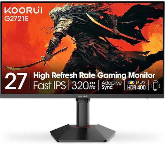 Koorui G2721E IPS HDR Монитор 27" QHD 2560x1440 320Hz с Време за Реакция 1мс GTG