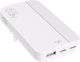 Force Power Външна Батерия 10000mAh 65W с USB-A Изходен Порт и 2 USB-C Изходни Порта Power Delivery Бяла