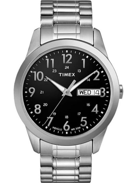 Timex Street Sport Ceas Baterie Cu Brățară Din Metal Timex Street Sport Ceas Baterie Cu Brățară Din Metal