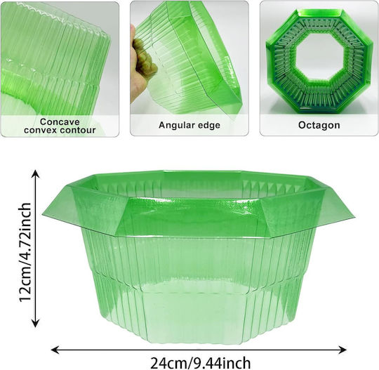 Anti-slug Collars 20 Pieces Ø 24 Cm Protecting Vegetables Plants