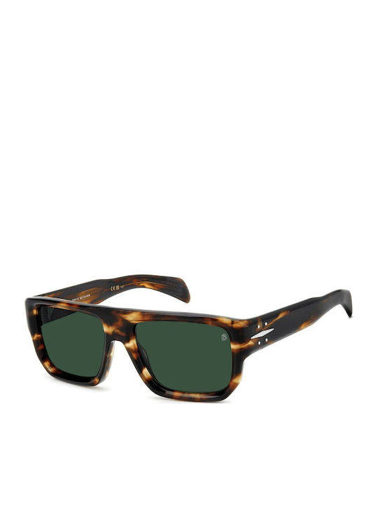 David Beckham Unisex Sunglasses with Brown Tart...