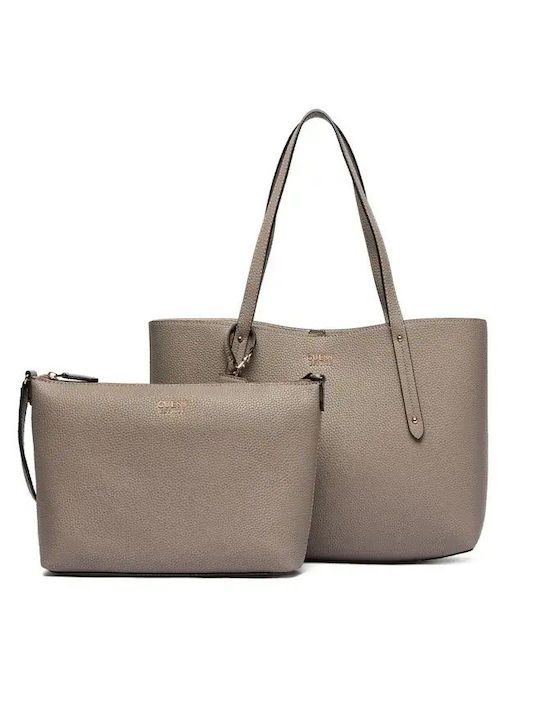 Guess Eco Brenton Γυναικεία Τσάντα Tote Χειρός ...