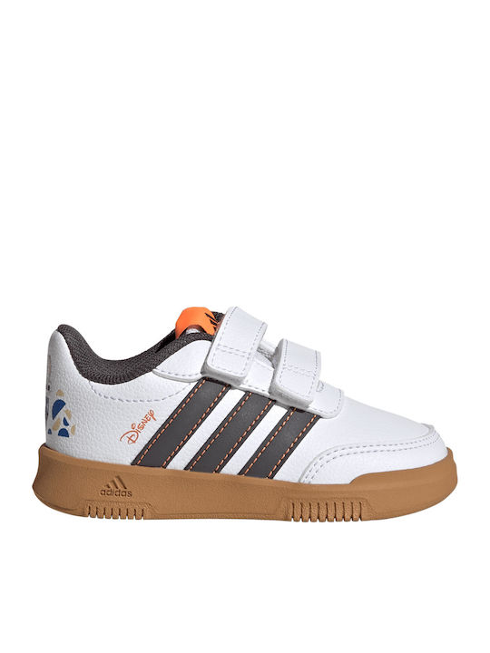 adidas Tensaur Παιδικά Sneakers με Σκρατς Λευκά