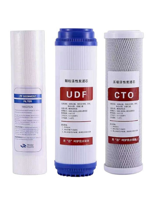 Water Filter Replacement made of Activated Carbon 3pcs
