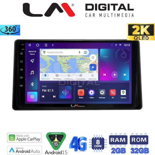 LM Digital Auto-Audiosystem für Toyota Anheben 2020 (Bluetooth/USB/WiFi/GPS/Apple-Carplay/Android-Auto)