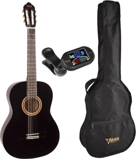 Paket Für Klassische Gitarre 1/4 Valencia Vc101k-bk
