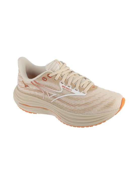 Mizuno Rider 29 Sport Shoes Running Beige