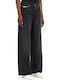 High Rise Women's Jean Pants in Slim Fit Black
