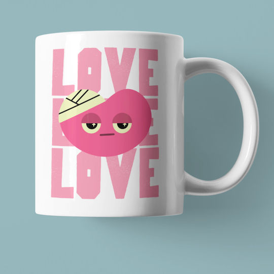 Love Love Love Чаша Керамично