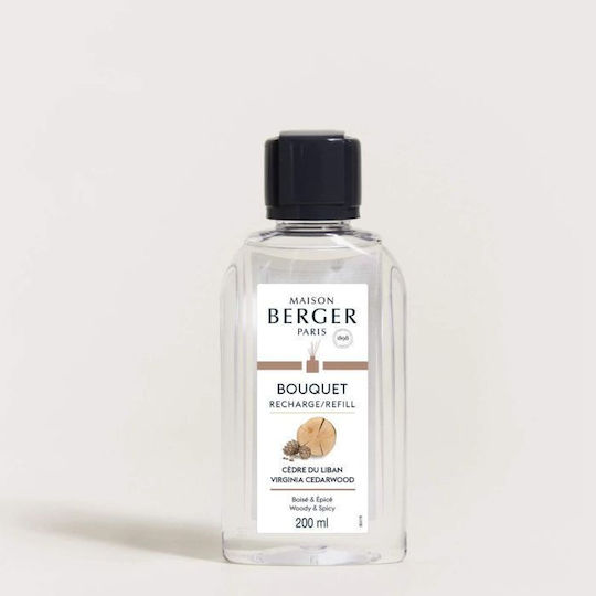 Maison Berger Paris Nachfüllflüssigkeit für Diffuser mit Duft Zedernholz 006037 200ml
