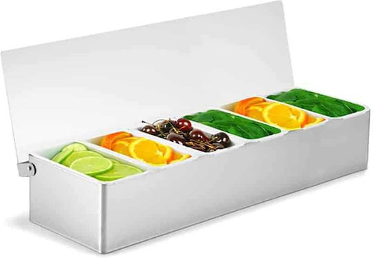 Yuk General Use Vase with Lid Made of Stainless Steel 1 Piece