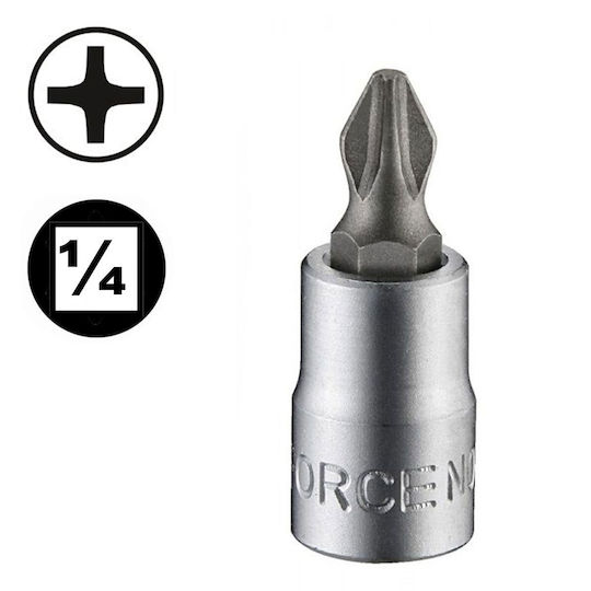 Force 3213213 Καρυδάκι 1/4″ Σταυρού Ph3