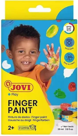 Finger Paints 6x35ml Basic Color Jovi