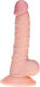 Ρεαλιστικό Dildo με Βεντούζα Flesh