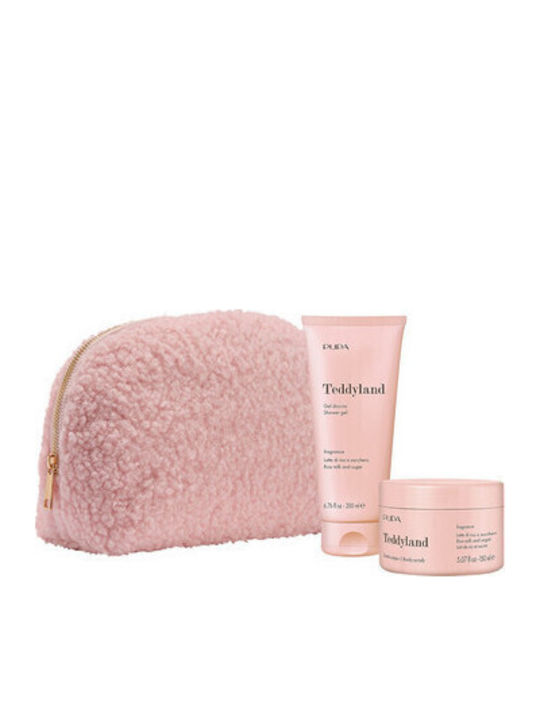 Pupa Rice Milk and Sugar Teddyland Kit 1 Σετ Περιποίησης για Καθαρισμό Σώματος Pupa Rice Milk and Sugar Teddyland Kit 1 Σετ Περιποίησης για Καθαρισμό Σώματος