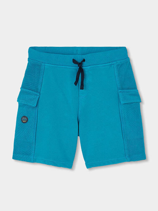 Șort/Salopetă Copii din Material Textil Turquoise