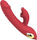 Δονητής Rabbit 24.6cm Κόκκινος