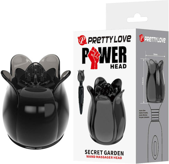 Pretty Love Power Head Secret Garden Wand Massager Attachment