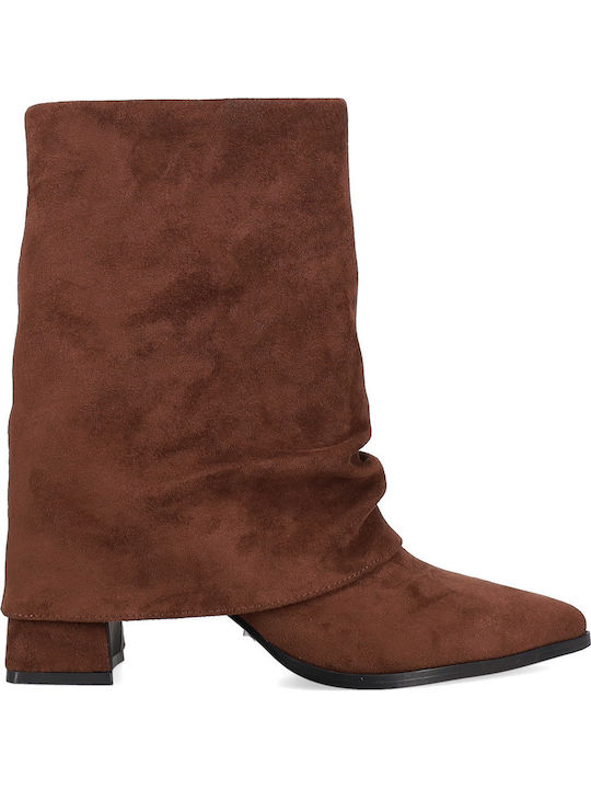 Migato Suede Women's Ankle Boots Brown