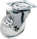 Finetto Furniture Wheel made of Metal Transparent