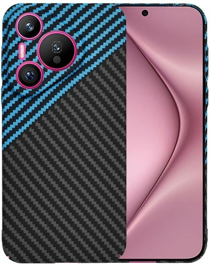 Techsuit Umschlag Rückseite Schwarz (Huawei Pura 70)