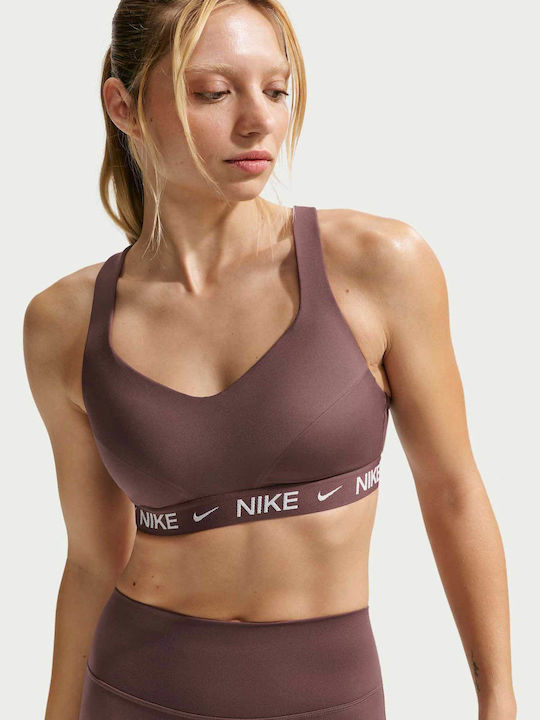 womens red nike sports bra